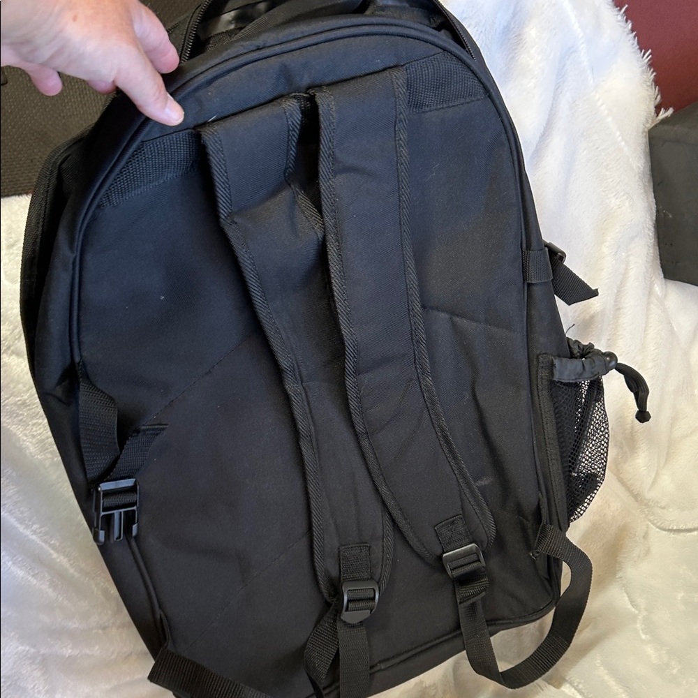 Black Backpack for Men - Picture 8 of 11
